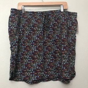 🔥Final Sale! MERONA XAVIER NAVY MULTI SKIRT